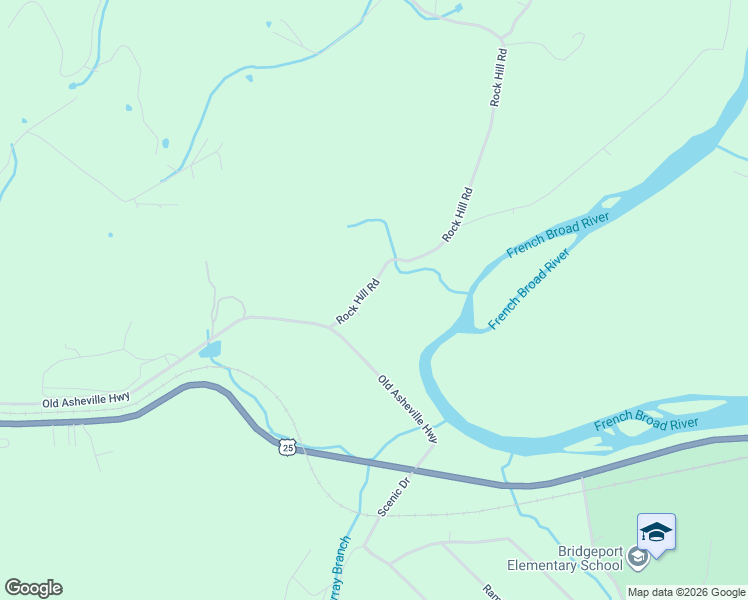 map of restaurants, bars, coffee shops, grocery stores, and more near 790 Rock Hill Road in Newport
