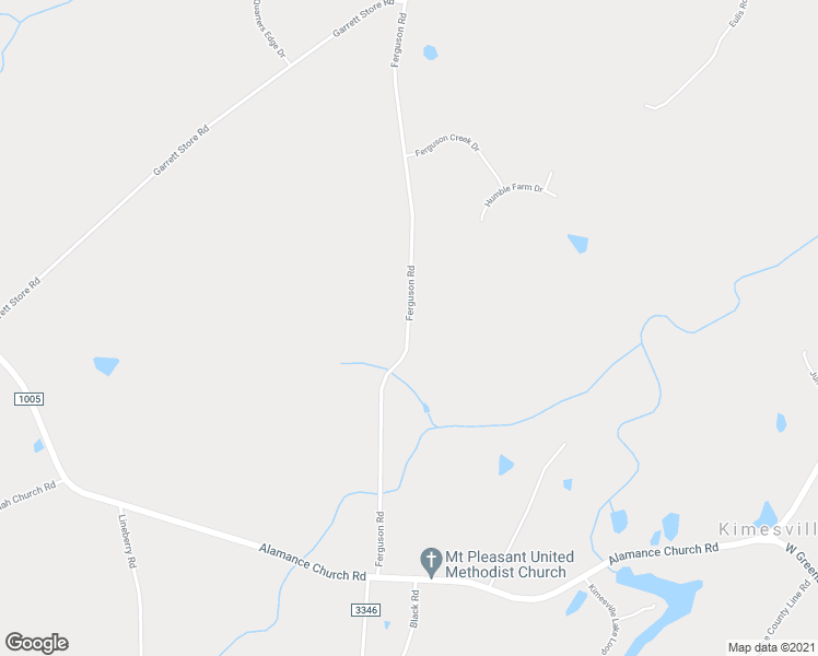 map of restaurants, bars, coffee shops, grocery stores, and more near 5519 Ferguson Road in Liberty