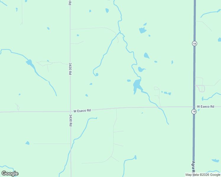 map of restaurants, bars, coffee shops, grocery stores, and more near 7980 West Eseco Road in Ripley