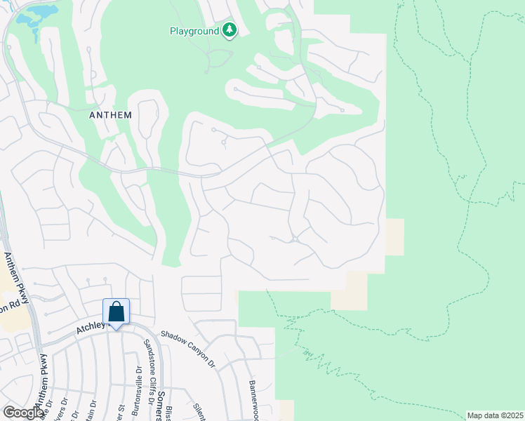 map of restaurants, bars, coffee shops, grocery stores, and more near 28 Gladewater Drive in Henderson