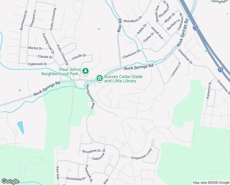 map of restaurants, bars, coffee shops, grocery stores, and more near 4023 Maggie Court in Smyrna