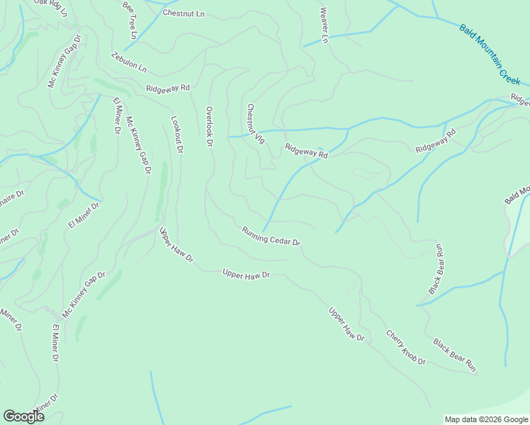 map of restaurants, bars, coffee shops, grocery stores, and more near 98 Overlook Drive in Mars Hill