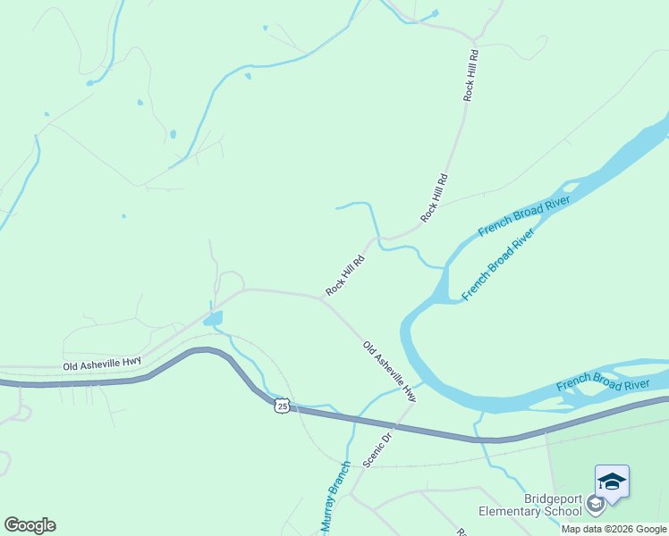 map of restaurants, bars, coffee shops, grocery stores, and more near 1330 Old Asheville Highway in Newport