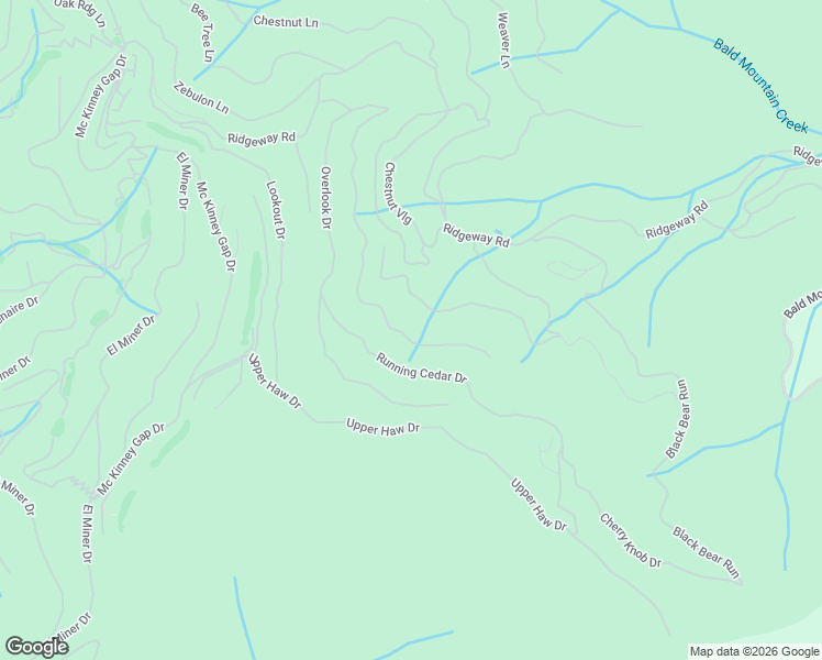map of restaurants, bars, coffee shops, grocery stores, and more near 98 Overlook Drive in Mars Hill