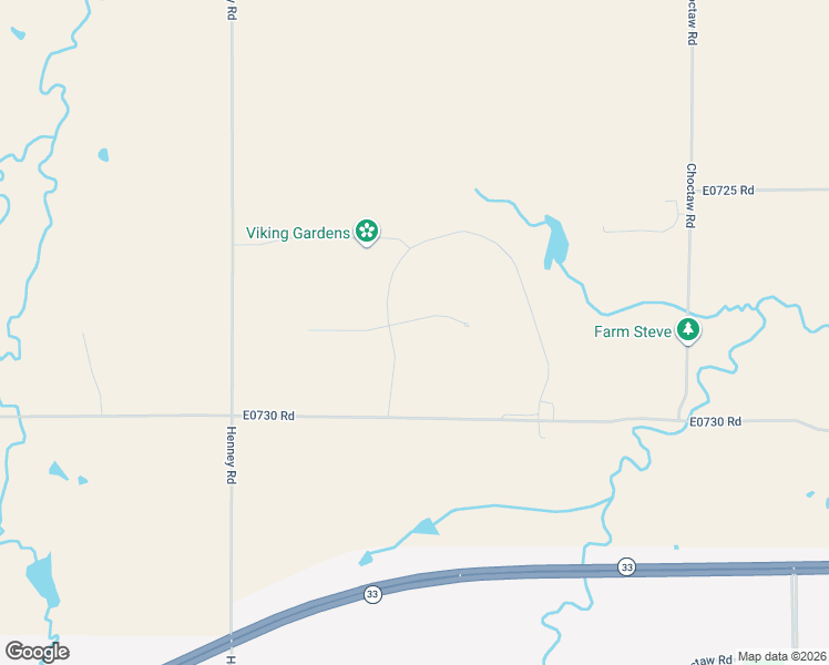 map of restaurants, bars, coffee shops, grocery stores, and more near 11851 Land Run Drive in Coyle