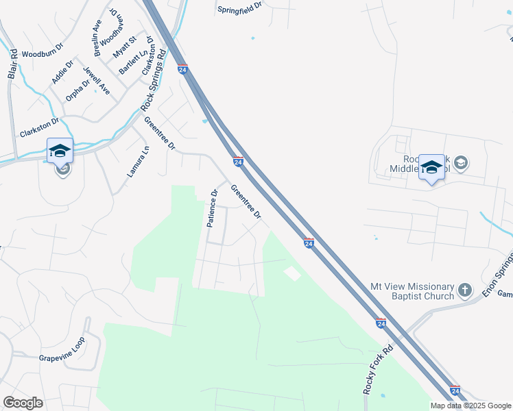 map of restaurants, bars, coffee shops, grocery stores, and more near 2965 Greentree Drive in Smyrna