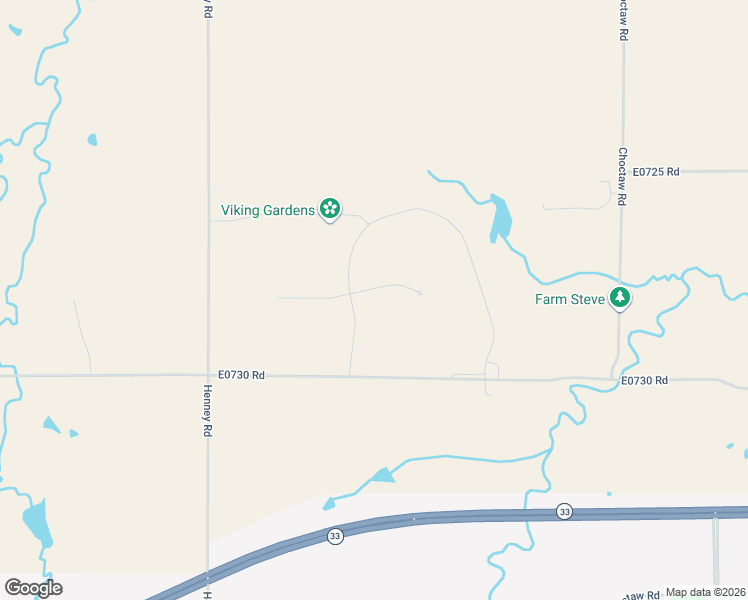 map of restaurants, bars, coffee shops, grocery stores, and more near 11851 Land Run Drive in Coyle