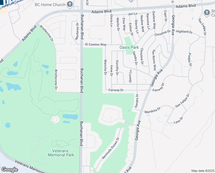 map of restaurants, bars, coffee shops, grocery stores, and more near 1547 Mancha Drive in Boulder City