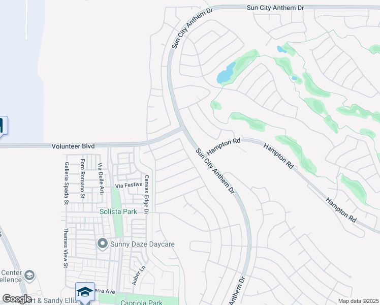 map of restaurants, bars, coffee shops, grocery stores, and more near 1920 Oliver Springs Street in Henderson