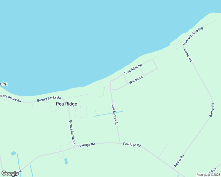 map of restaurants, bars, coffee shops, grocery stores, and more near 187 Blair Shores Road in Roper