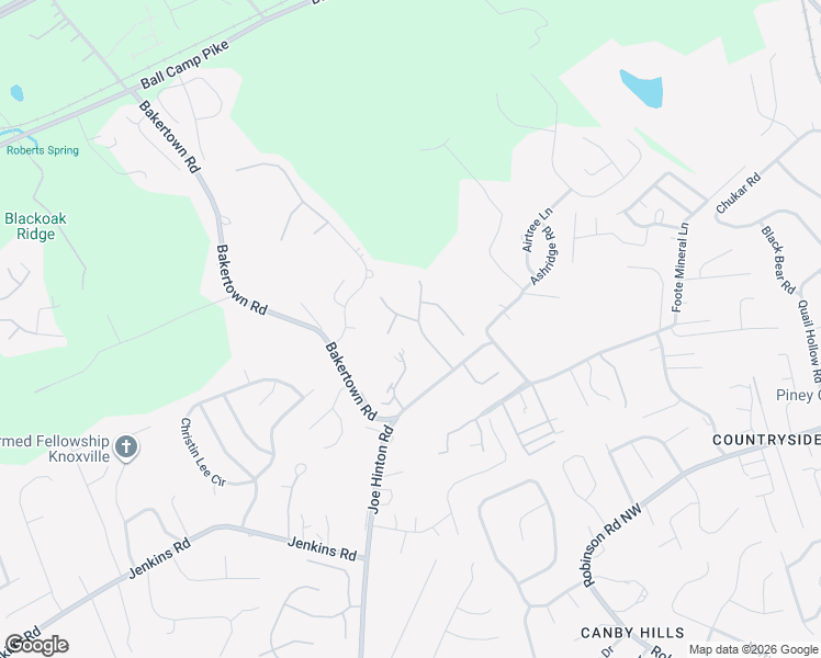 map of restaurants, bars, coffee shops, grocery stores, and more near 2732 Dee Peppers Drive in Knoxville