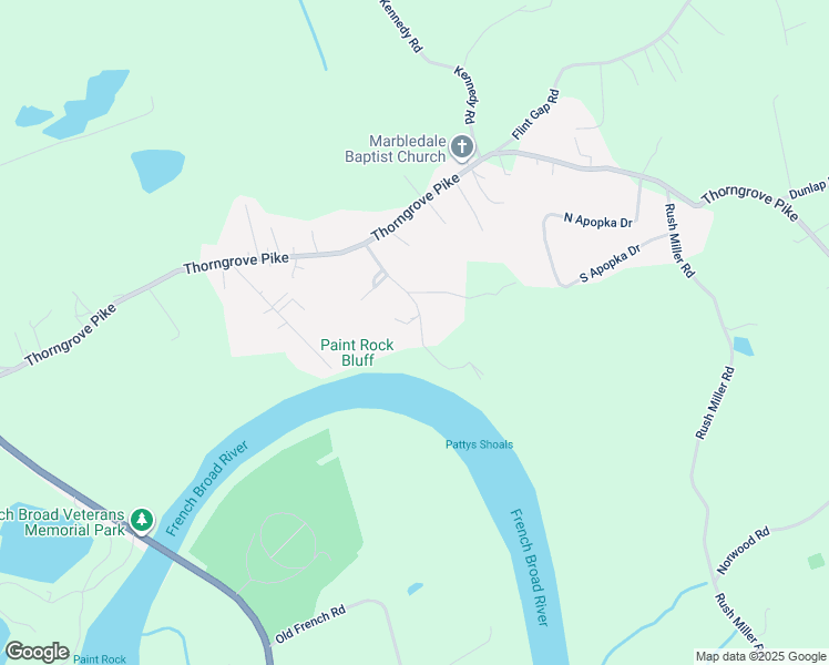 map of restaurants, bars, coffee shops, grocery stores, and more near 3021 Cox Lane in Knoxville