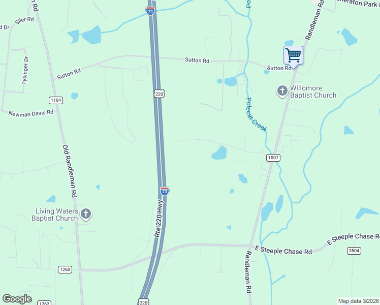 map of restaurants, bars, coffee shops, grocery stores, and more near 1139 Kentmere Road in Greensboro