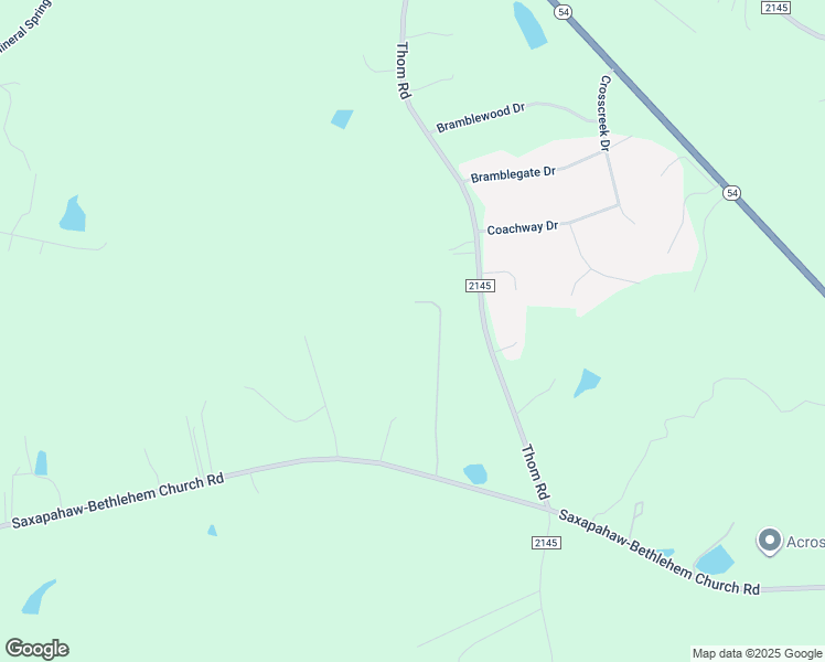 map of restaurants, bars, coffee shops, grocery stores, and more near 2958 Saxapahaw Bethlehem Ch Road in Graham