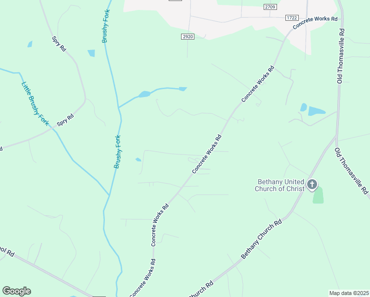 map of restaurants, bars, coffee shops, grocery stores, and more near Bermen Drive in Davidson County