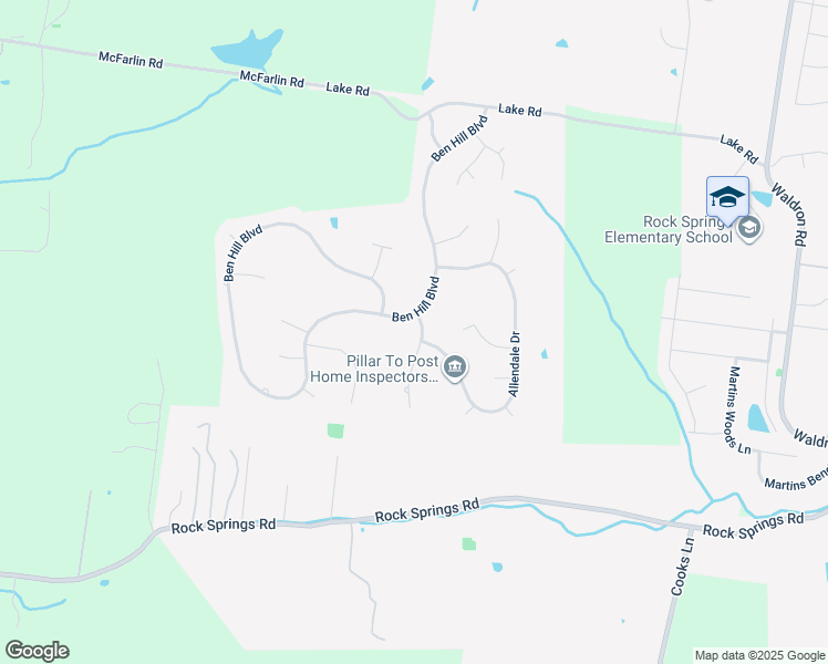 map of restaurants, bars, coffee shops, grocery stores, and more near 1143 Ben Hill Boulevard in Nolensville