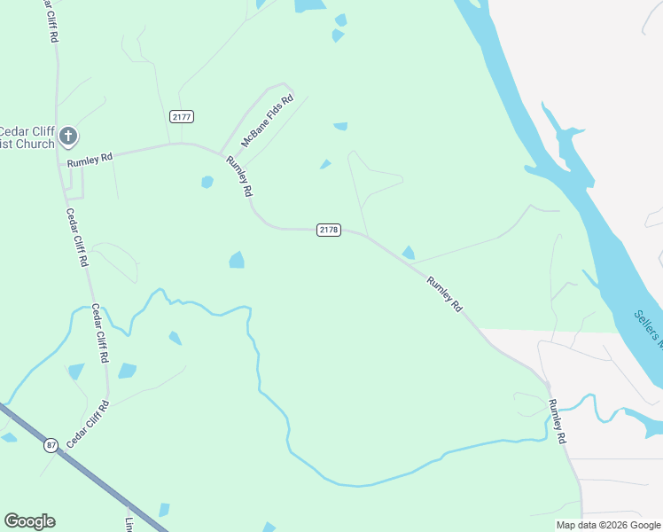 map of restaurants, bars, coffee shops, grocery stores, and more near 5167 Rumley Road in Graham