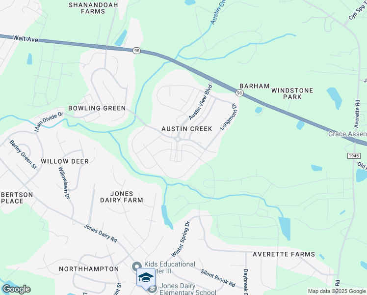 map of restaurants, bars, coffee shops, grocery stores, and more near 1905 Birdhouse Ln in Wake Forest