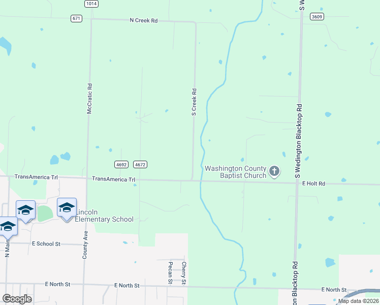 map of restaurants, bars, coffee shops, grocery stores, and more near 11501 South Creek Road in Lincoln