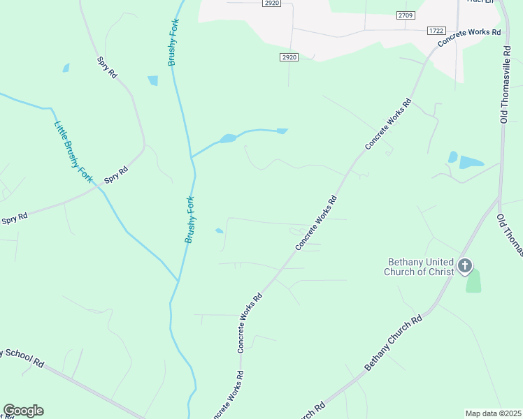 map of restaurants, bars, coffee shops, grocery stores, and more near 296 Bermen Drive in Winston-Salem