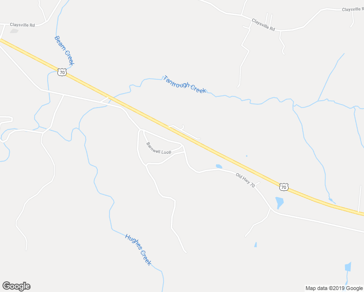 map of restaurants, bars, coffee shops, grocery stores, and more near 399 Barnwell Loop in Crossville