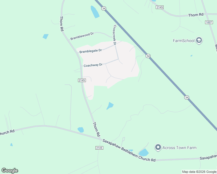 map of restaurants, bars, coffee shops, grocery stores, and more near 6234 Southwind Court in Mebane