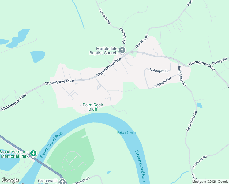 map of restaurants, bars, coffee shops, grocery stores, and more near 3004 Sinking Springs Road in Knoxville