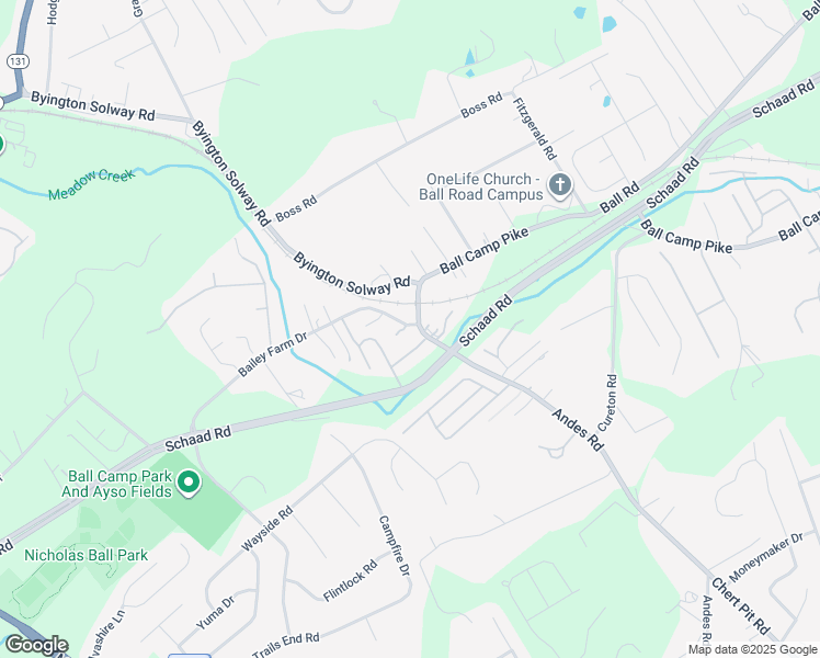 map of restaurants, bars, coffee shops, grocery stores, and more near 2111 Andes Road in Knoxville