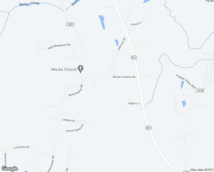 map of restaurants, bars, coffee shops, grocery stores, and more near 170 Mocks Church Road in Advance