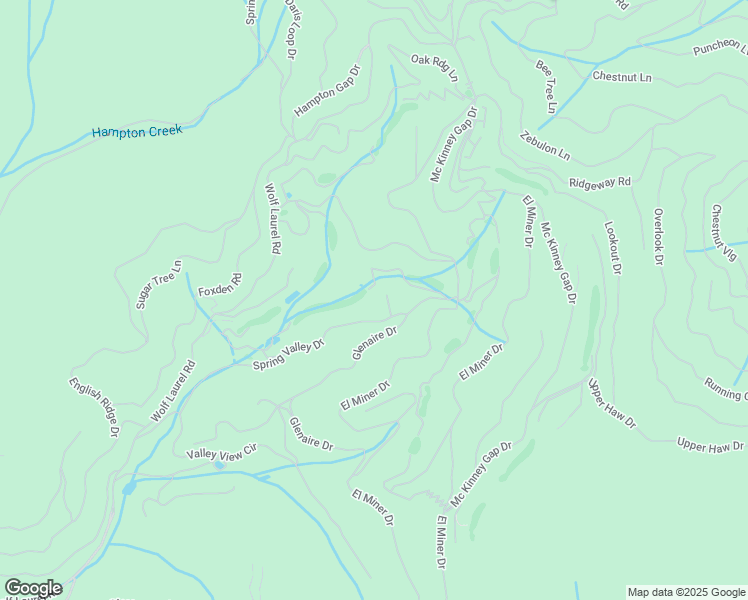 map of restaurants, bars, coffee shops, grocery stores, and more near 59 Hemlock Lane in Mars Hill