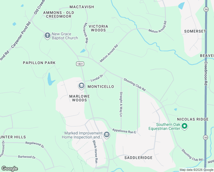 map of restaurants, bars, coffee shops, grocery stores, and more near 6401 Olivula Terrace in Raleigh