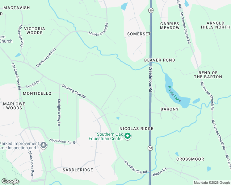 map of restaurants, bars, coffee shops, grocery stores, and more near 6504 Century Oak Court in Raleigh