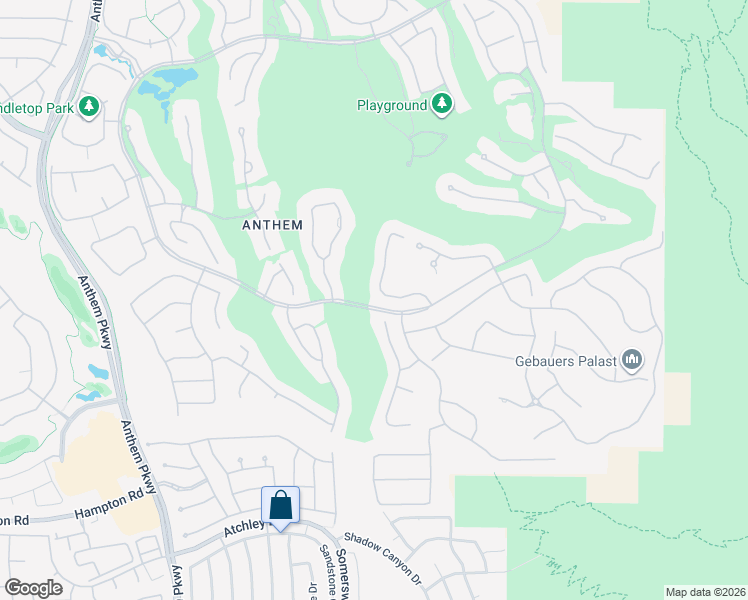 map of restaurants, bars, coffee shops, grocery stores, and more near 29 Golf Crest Court in Henderson