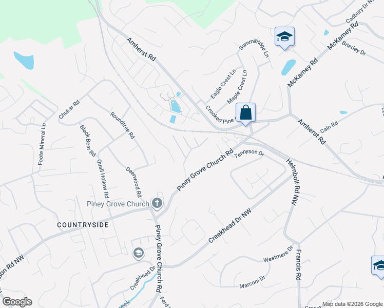 map of restaurants, bars, coffee shops, grocery stores, and more near 6264 Patel Way in Knoxville