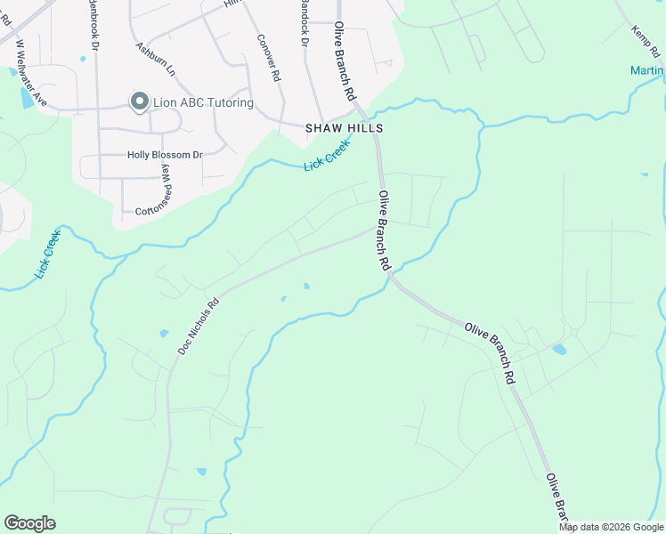 map of restaurants, bars, coffee shops, grocery stores, and more near 709 Doc Nichols Road in Durham