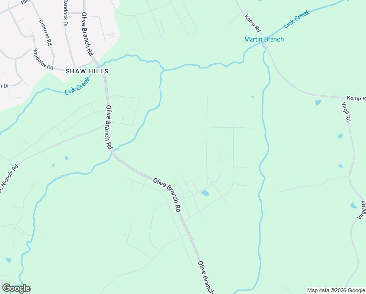 map of restaurants, bars, coffee shops, grocery stores, and more near 1051 Olive Branch Road in Durham