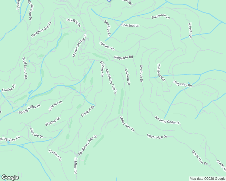 map of restaurants, bars, coffee shops, grocery stores, and more near 840 Mc Kinney Gap Drive in Mars Hill