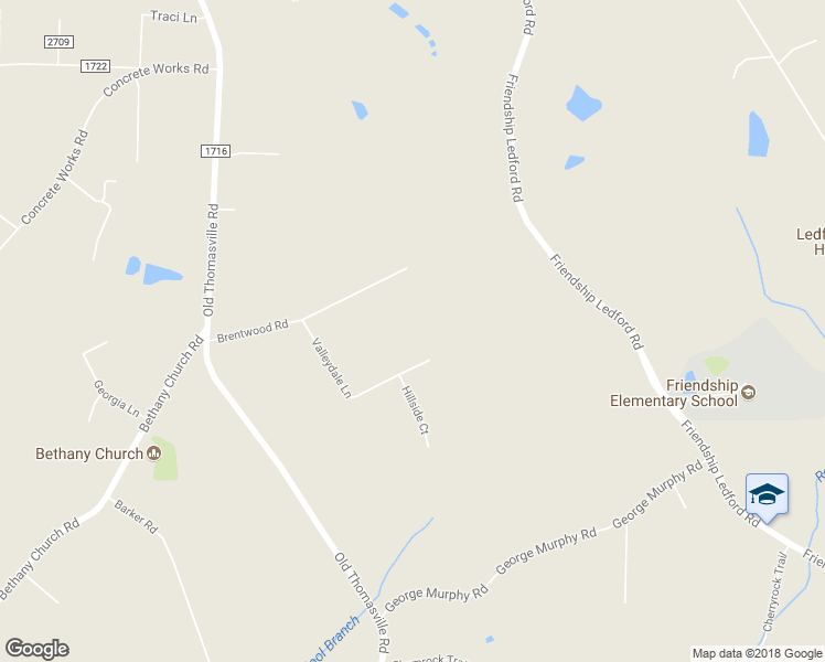 map of restaurants, bars, coffee shops, grocery stores, and more near 481 Valleydale Lane in Winston-Salem