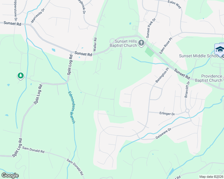 map of restaurants, bars, coffee shops, grocery stores, and more near 2608 Baston Court in Nolensville