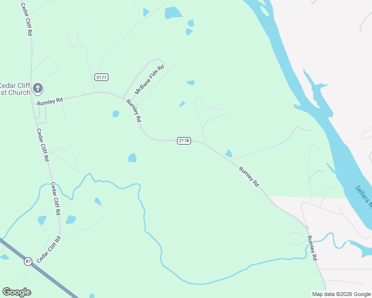 map of restaurants, bars, coffee shops, grocery stores, and more near 5167 Rumley Road in Graham