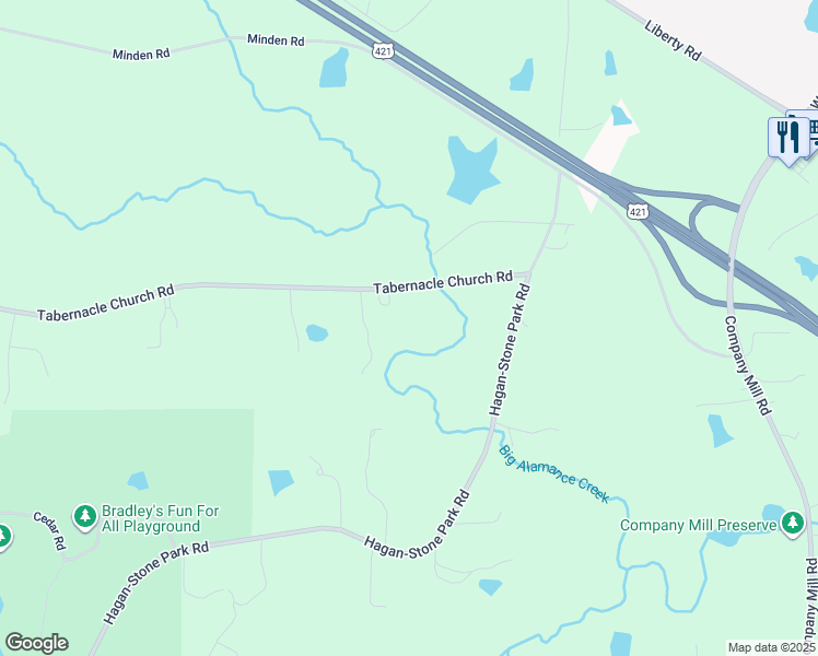 map of restaurants, bars, coffee shops, grocery stores, and more near 2766 Tabernacle Church Road in Pleasant Garden