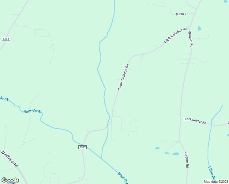 map of restaurants, bars, coffee shops, grocery stores, and more near 430 Ralph Ratledge Road in Mocksville