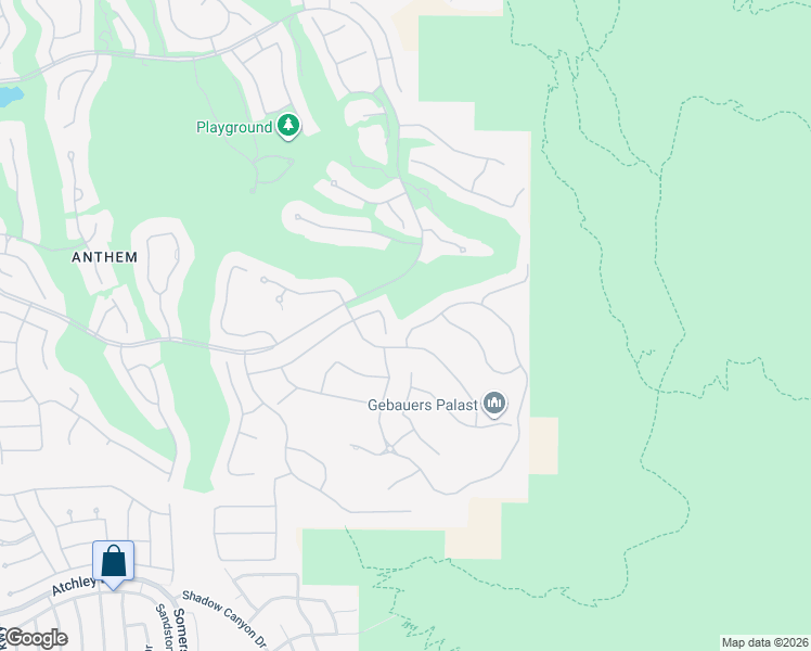 map of restaurants, bars, coffee shops, grocery stores, and more near 6 Kittansett Loop in Henderson