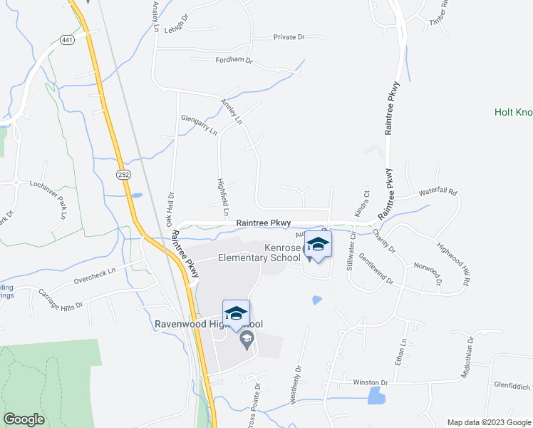 map of restaurants, bars, coffee shops, grocery stores, and more near 9361 Ansley Lane in Brentwood