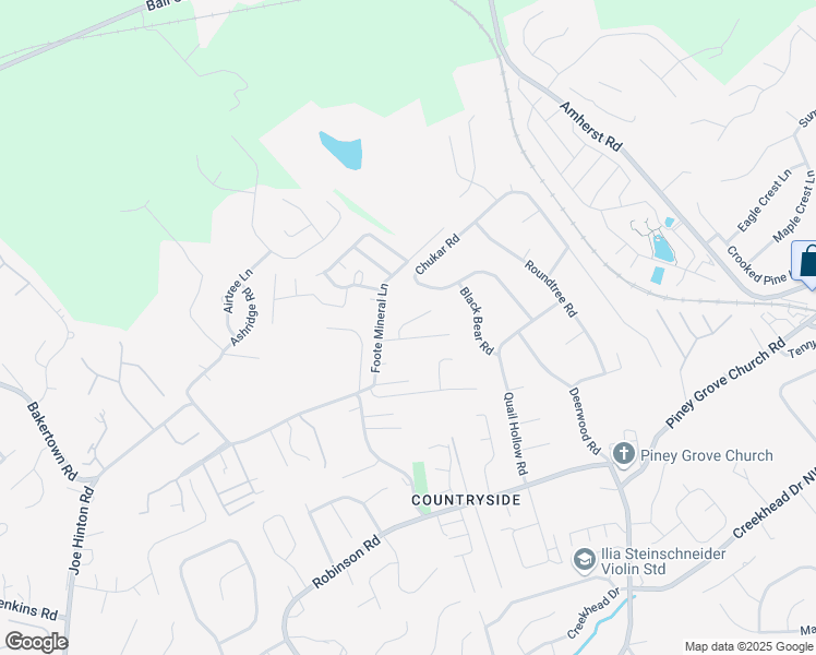 map of restaurants, bars, coffee shops, grocery stores, and more near 6414 Granite Hill Lane in Knoxville