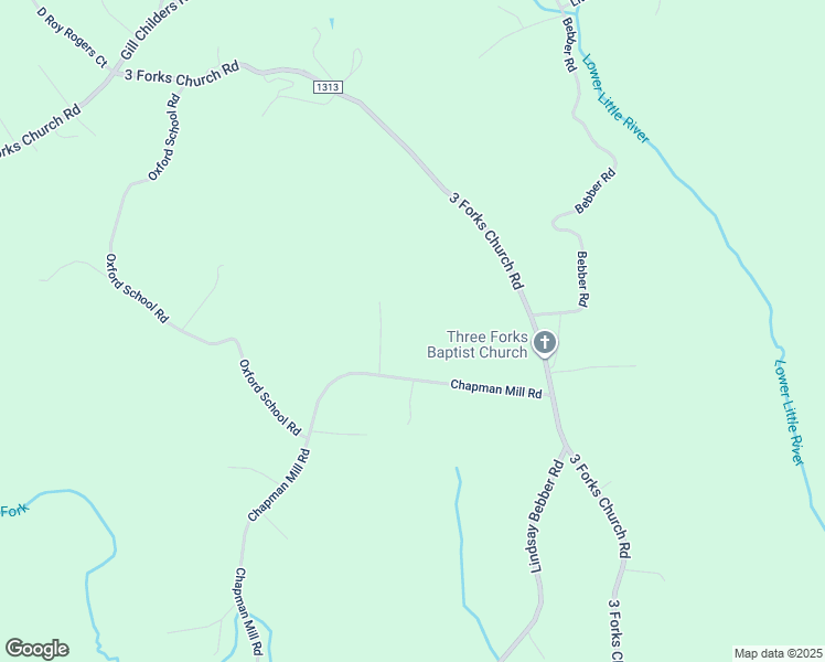 map of restaurants, bars, coffee shops, grocery stores, and more near 3 3 Forks Church Road in Township of Taylorsville
