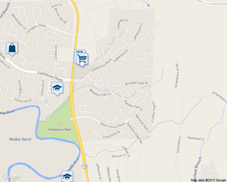 map of restaurants, bars, coffee shops, grocery stores, and more near 608 Clareece Park Pl in Franklin
