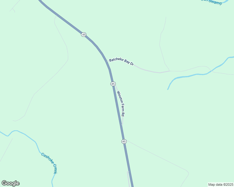 map of restaurants, bars, coffee shops, grocery stores, and more near 1147 North Carolina 45 in Windsor