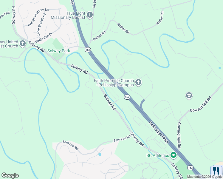 map of restaurants, bars, coffee shops, grocery stores, and more near 3004 Spencer Ridge Ln in Knoxville