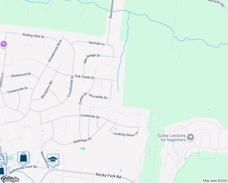 map of restaurants, bars, coffee shops, grocery stores, and more near 908 Manchester Drive in Nolensville